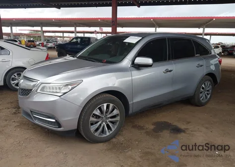 2016 Acura Mdx Technology Acurawatch Plus Packages/Technology Package z USA, uszkodzony, nr VIN 5FRYD3H49GB021648